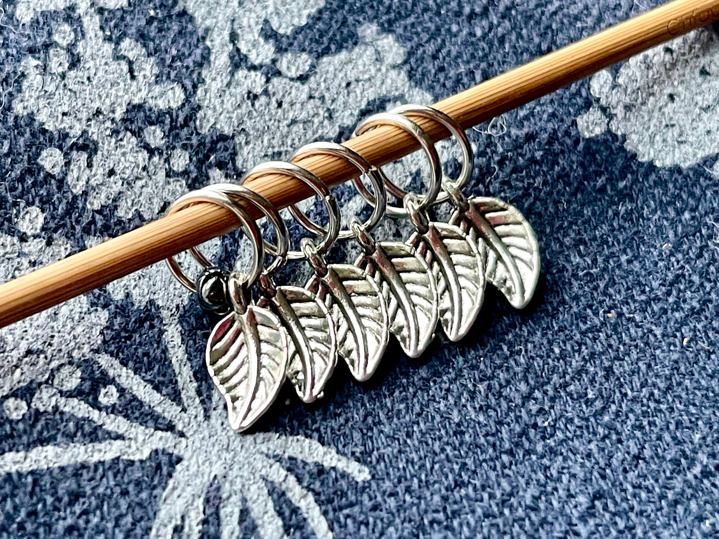 Snag-Free Leaf Stitch Markers for Knitting