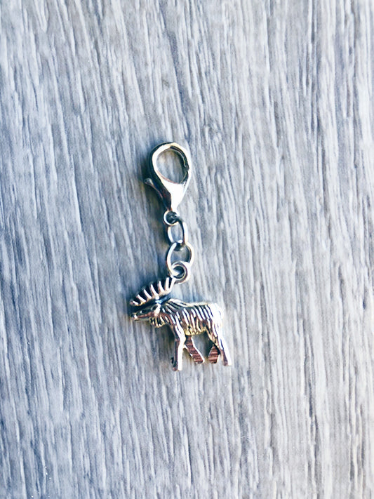 Moose Progress Keeper, Maine Charm, Knitters Gift