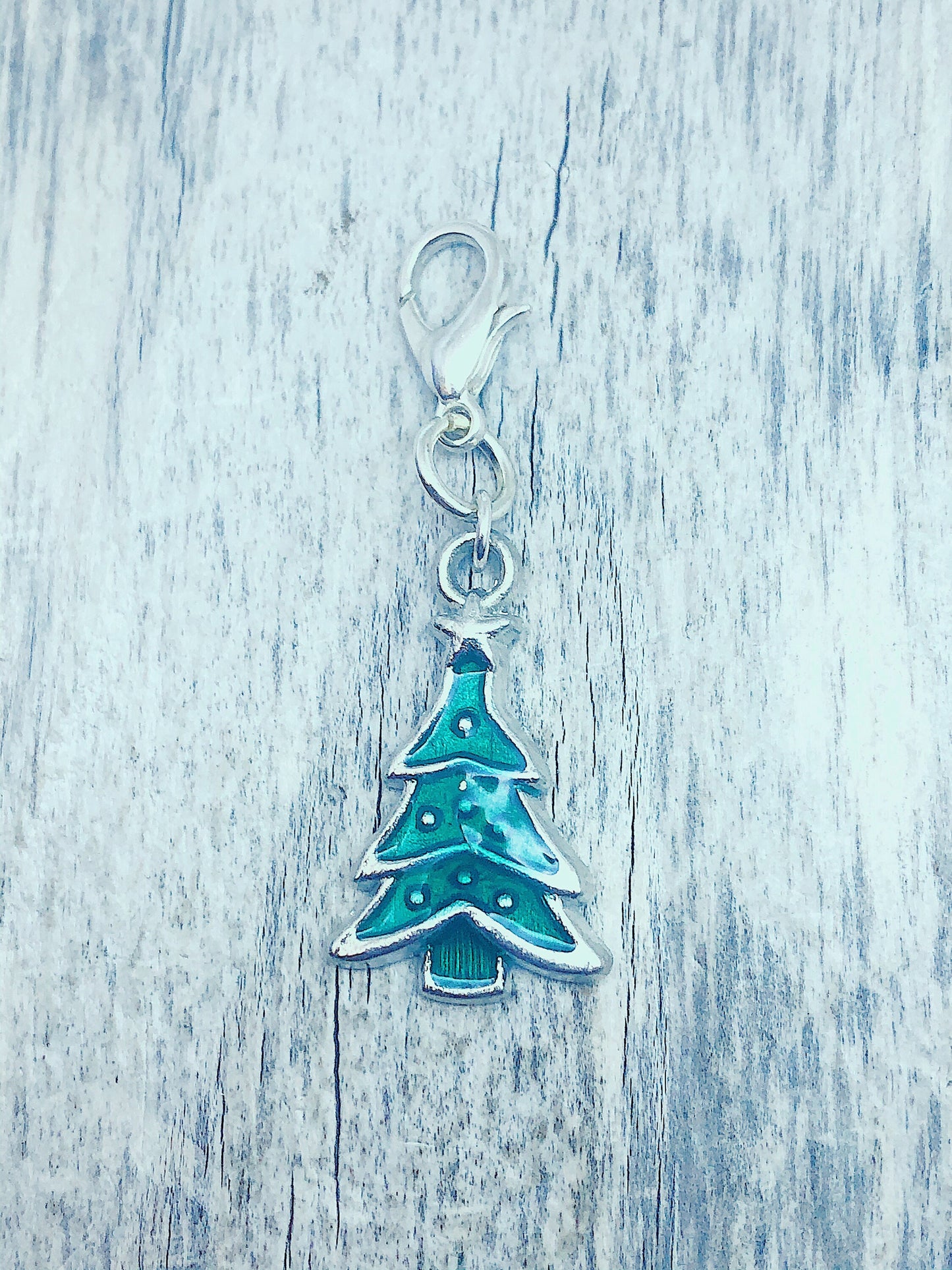 Christmas Tree Progress Keeper, Knitting Crochet Charm
