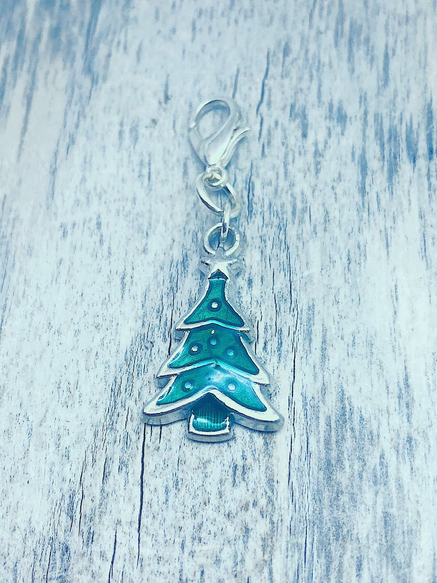 Christmas Tree Progress Keeper, Knitting Crochet Charm