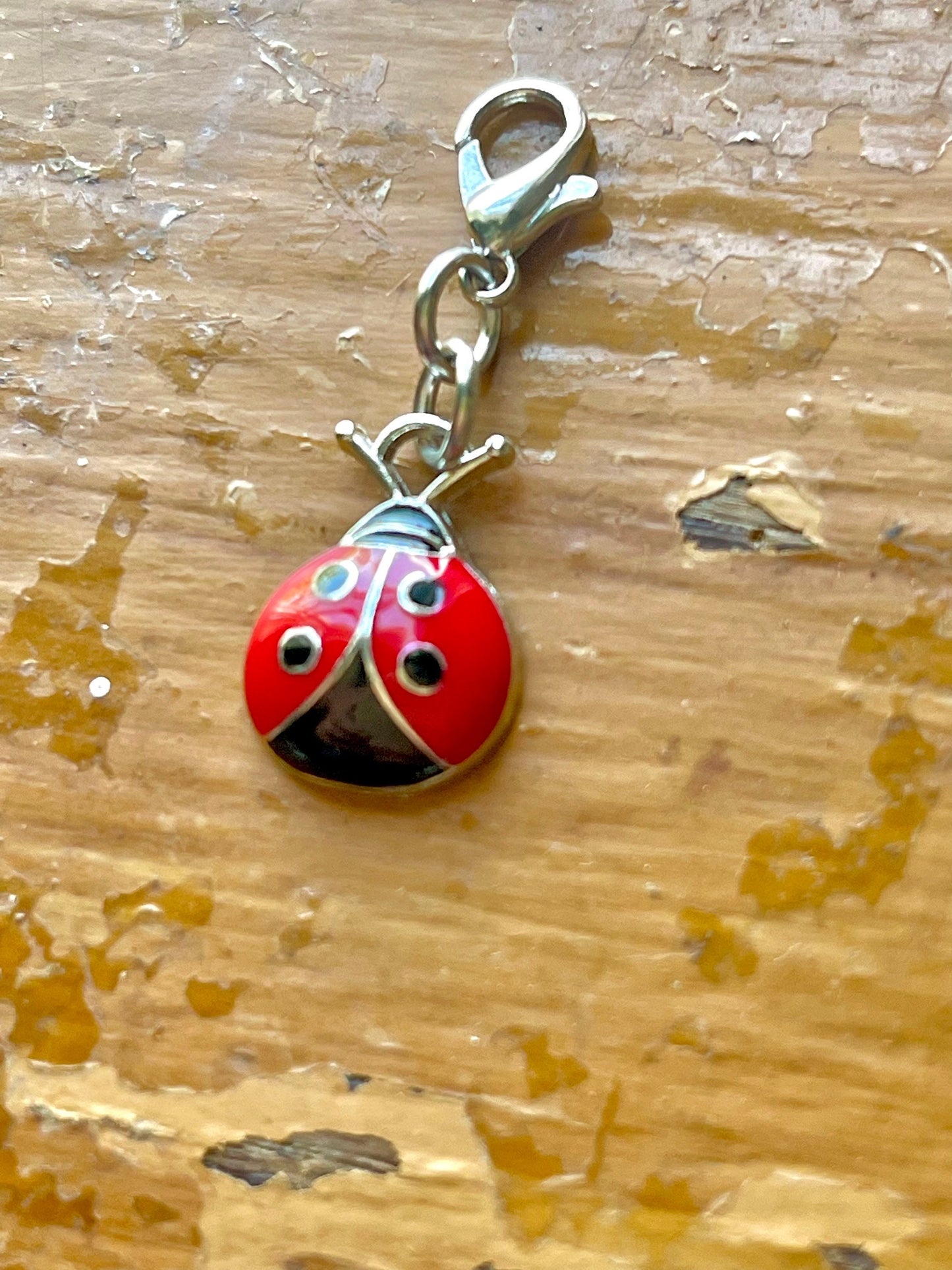 Ladybug Knitting Progress Keeper, Stitch Marker, Knitting Accessories