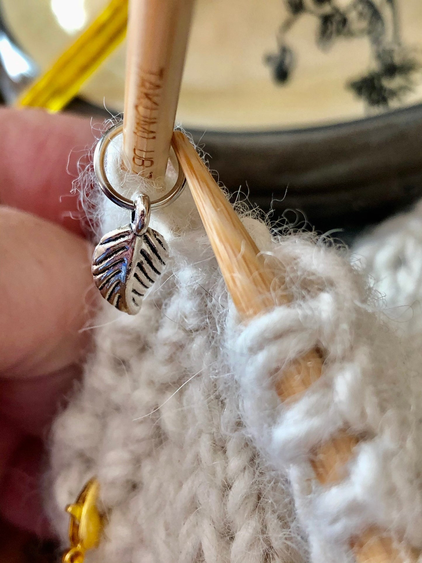 Snag-Free Leaf Stitch Markers for Knitting