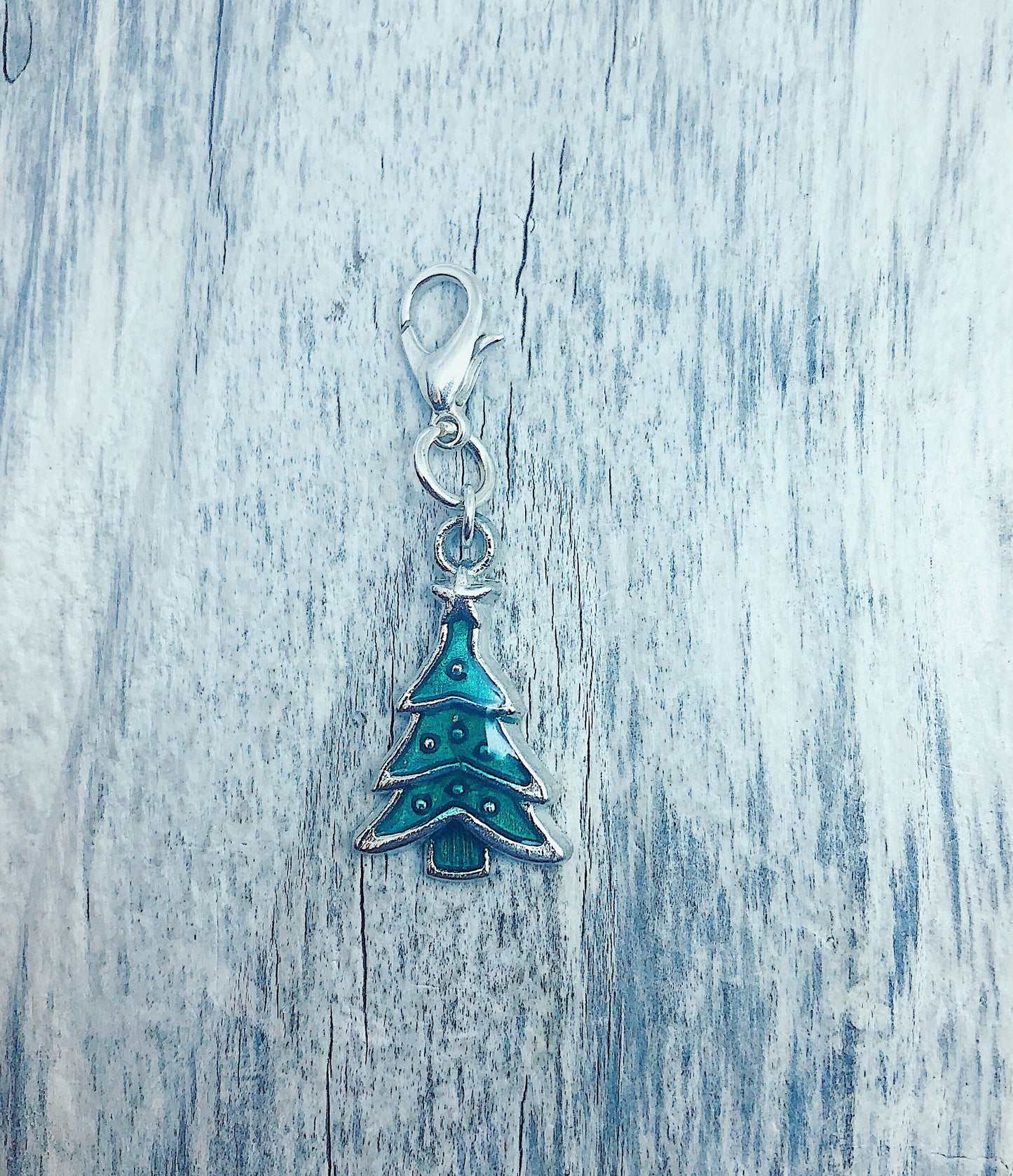 Christmas Tree Progress Keeper, Knitting Crochet Charm